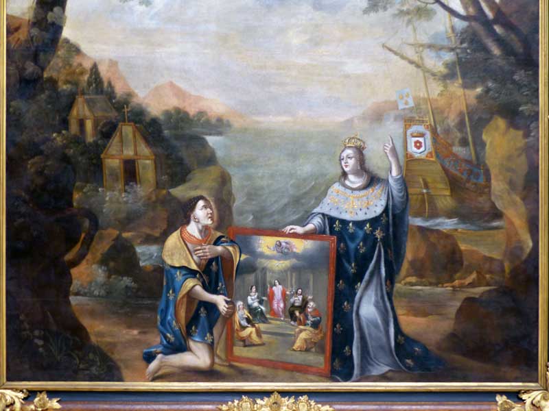 Quebec-MNBAQ-La-France-apportant-la-foi-aux-Hurons-de-Nouvelle-France-vers-1666-par-peintre-non-ident.